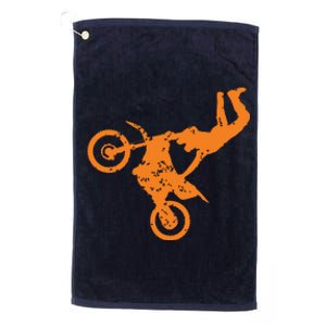 DIRT BIKE FREESTYLE Motocross Platinum Collection Golf Towel