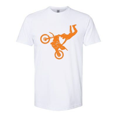 DIRT BIKE FREESTYLE Motocross Softstyle® CVC T-Shirt