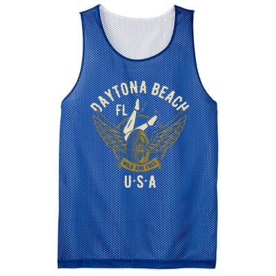 Daytona Beach Fl Legs In Heels Hotrod Biker Wings Mesh Reversible Basketball Jersey Tank