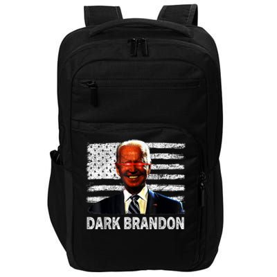 Dark Brandon Funny Biden Saving America Flag Political Impact Tech Backpack