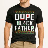 Dope Black Father Happy Fathers Day Husband Dad Performance Shirt