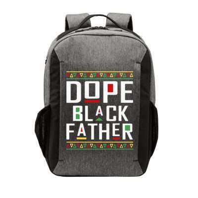 Dope Black Father Happy Fathers Day Husband Dad Vector Backpack
