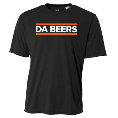 Da Beers Funny Party Beer Day Drinking Blue & Orange Cooling Performance Crew T-Shirt