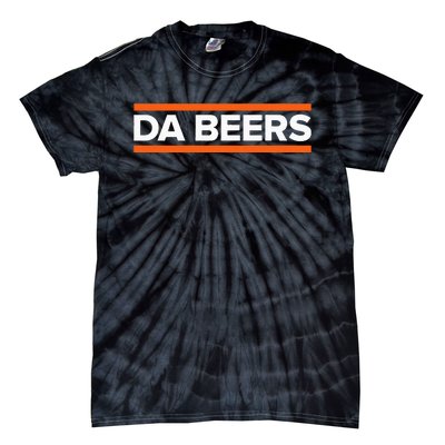 Da Beers Funny Party Beer Day Drinking Blue & Orange Tie-Dye T-Shirt