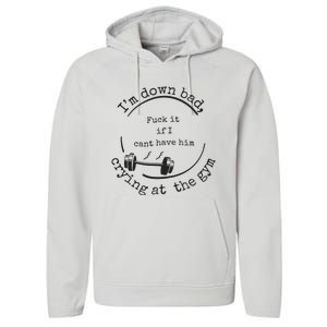 Down Bad Fuck It Performance Fleece Hoodie