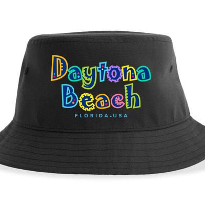 Daytona Beach Florida Souvenir Meaningful Gift Sustainable Bucket Hat