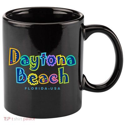 Daytona Beach Florida Souvenir Meaningful Gift 11oz C Handle Ceramic Mug