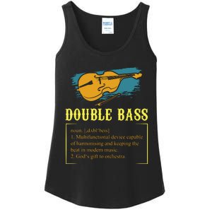 Double Bass For A Contrabass Player Ladies Essential Tank