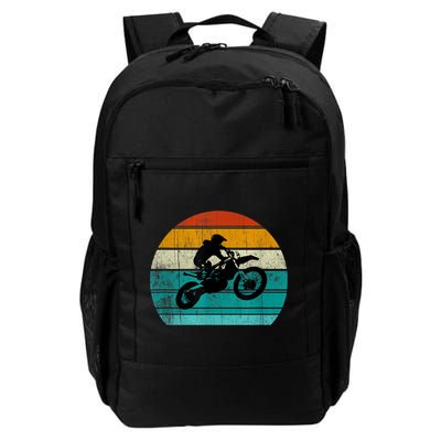 Dirt Bikegift For Motocross Motorcycle Vintage Retro Boys Gift Backpack