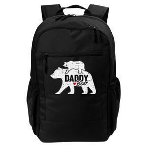 Daddy Bear Fathers Day Cute Baby Cub Papa Dada Pops Daily Commute Backpack