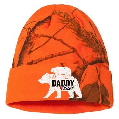 Daddy Bear Fathers Day Cute Baby Cub Papa Dada Pops Kati Licensed 12" Camo Beanie