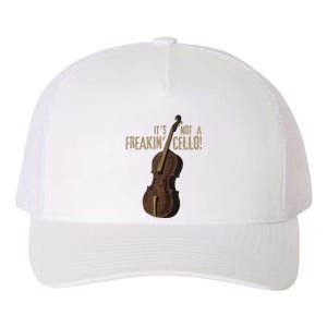 Double Bass Funny Jazz Instruments Music Yupoong Adult 5-Panel Trucker Hat