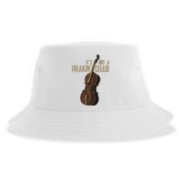 Double Bass Funny Jazz Instruments Music Sustainable Bucket Hat