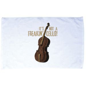 Double Bass Funny Jazz Instruments Music Microfiber Hand Towel