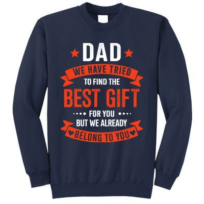 Dad Best Gift For Fathers Day Christmas Birthday Sweatshirt