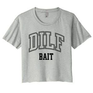 Dilf Bait Gift Women's Crop Top Tee