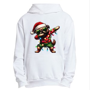 Dabbing Brussels Griffon Dog Sunglasses Cute Christmas Xmas Urban Pullover Hoodie