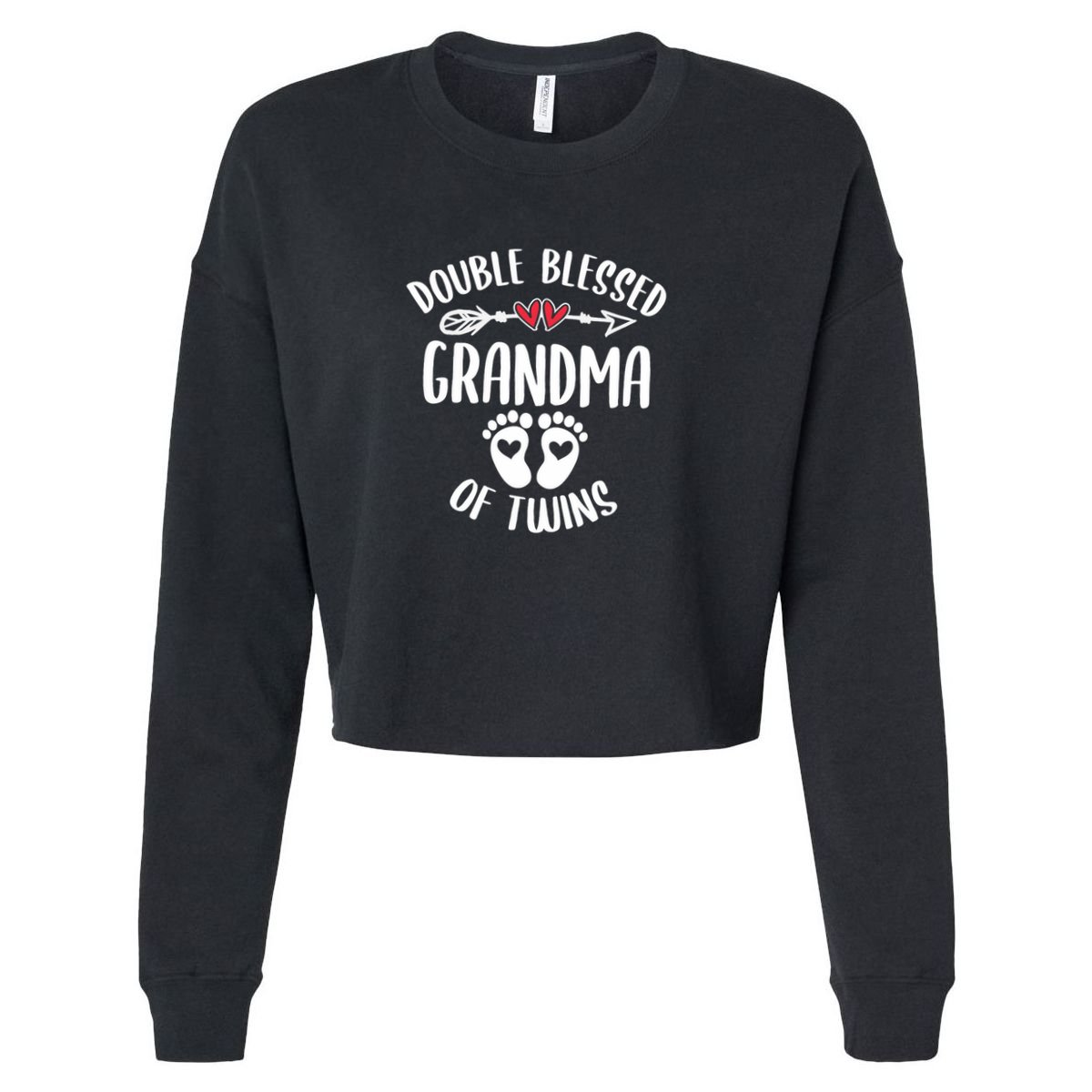 Double Blessed Grandma Of Twins Funny Twin Grandmother Apron