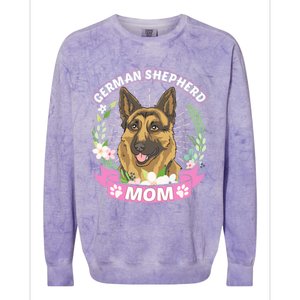 Dog Breed Gift Funny Gift Ger Shepherd Mom Great Gift Colorblast Crewneck Sweatshirt