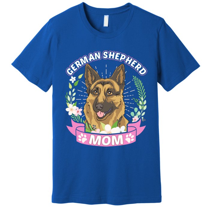 Dog Breed Gift Funny Gift Ger Shepherd Mom Great Gift Premium T-Shirt