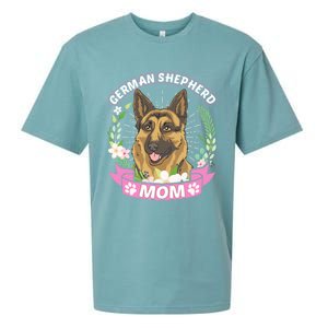 Dog Breed Gift Funny Gift Ger Shepherd Mom Great Gift Sueded Cloud Jersey T-Shirt