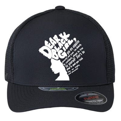 Dear Black Girl Flexfit Unipanel Trucker Cap