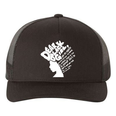 Dear Black Girl Yupoong Adult 5-Panel Trucker Hat