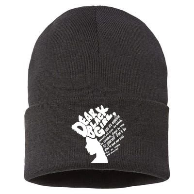 Dear Black Girl Sustainable Knit Beanie