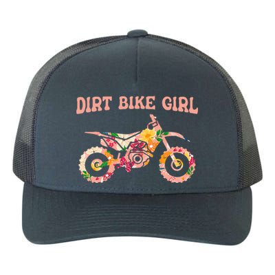 Dirt Bike Girl Yupoong Adult 5-Panel Trucker Hat