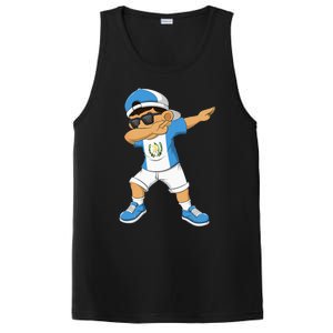 Dabbing Boy Guatemalan Guatemala Flag Kids Dab Dance PosiCharge Competitor Tank