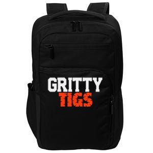 Detroit Baseball Gritty Tigs Impact Tech Backpack