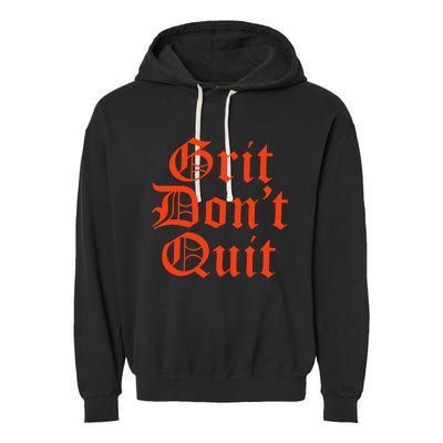 Detroit Baseball Grit Don’T Quit Garment-Dyed Fleece Hoodie