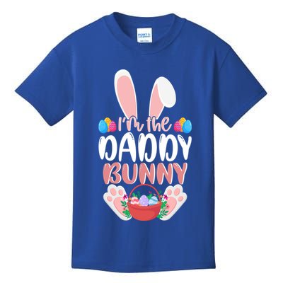 Daddy Bunny Great Gift Dad Easter Bunny Colourful Eggs Family Easter Gift Kids T-Shirt
