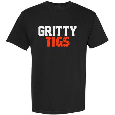 Detroit Baseball Gritty Tigs Garment-Dyed Heavyweight T-Shirt