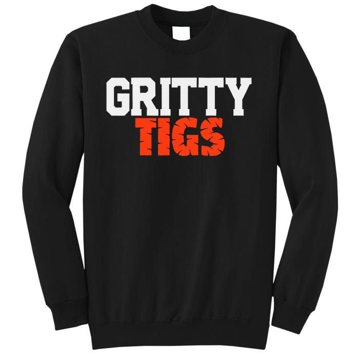 Detroit Baseball Gritty Tigs Sweatshirt