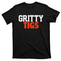 Detroit Baseball Gritty Tigs T-Shirt