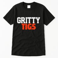 Detroit Baseball Gritty Tigs Tall T-Shirt