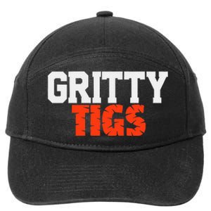 Detroit Baseball Gritty Tigs 7-Panel Snapback Hat