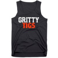 Detroit Baseball Gritty Tigs Tank Top