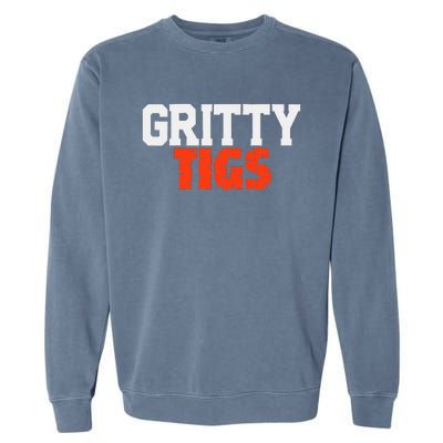 Detroit Baseball Gritty Tigs Garment-Dyed Sweatshirt