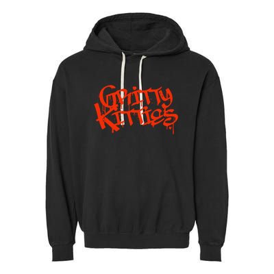 Detroit Baseball Gritty Kitties Garment-Dyed Fleece Hoodie