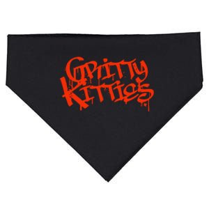 Detroit Baseball Gritty Kitties USA-Made Doggie Bandana