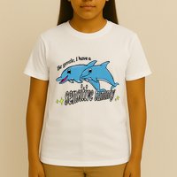 Dolphin Be Gentle I Have A Sensitive Tummy Funny Dolphin T-Shirt