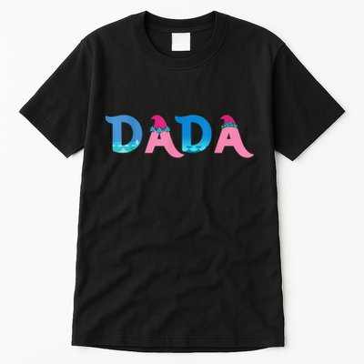 Dada Birthday Girl Troll Family Party Decorations Tall T-Shirt