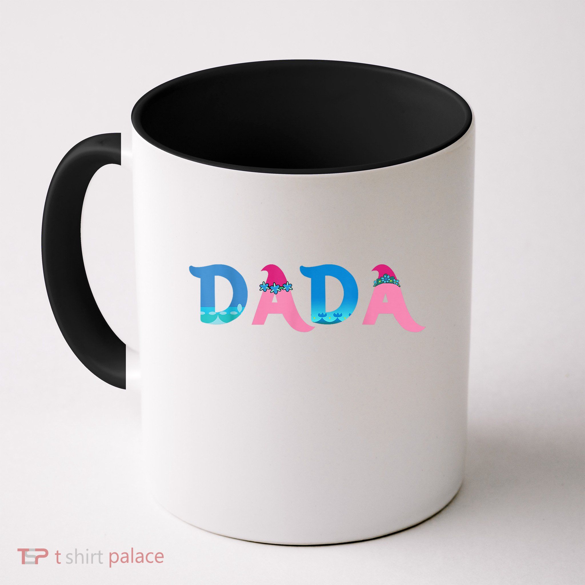Dada Birthday Girl Troll Family Party Decorations Mug