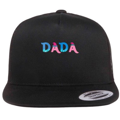 Dada Birthday Girl Troll Family Party Decorations Flatbill Hat