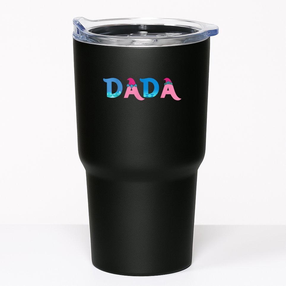 Dada Birthday Girl Troll Family Party Decorations Tumbler