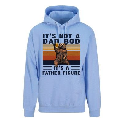 Dad Bod Gift Bear Its Not A Dad Bod Its A Father Figure Gift Unisex Surf Hoodie