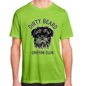 Dirty Beard Griffon Club Brussels Griffon Dog Biker Adult ChromaSoft Performance T-Shirt