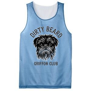 Dirty Beard Griffon Club Brussels Griffon Dog Biker Mesh Reversible Basketball Jersey Tank